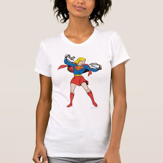 スーパーガールポーズ10 Tシャツ (正面)