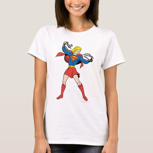 スーパーガールポーズ10 Tシャツ (正面)