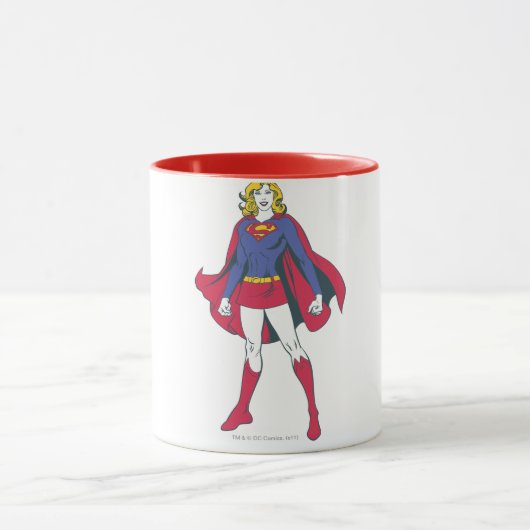 スーパーガールポーズ2 マグカップ (中央)