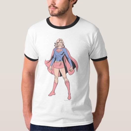 スーパーガールポーズ3 Tシャツ (正面)