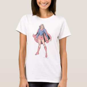 スーパーガールポーズ3 Tシャツ