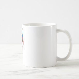 スーパーガールポーズ4 コーヒーマグカップ