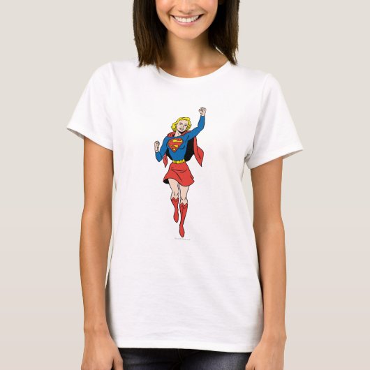 スーパーガールポーズ4 Tシャツ (正面)