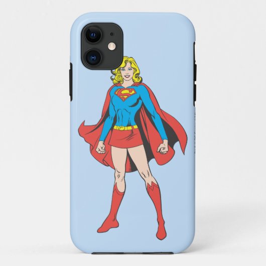 スーパーガールポーズ5 Case-Mate iPhoneケース (裏面)
