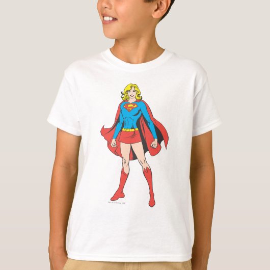 スーパーガールポーズ5 Tシャツ (正面)