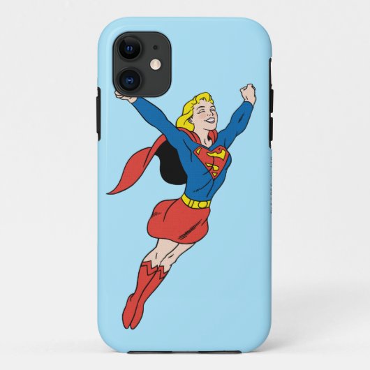 スーパーガールポーズ6 Case-Mate iPhoneケース (裏面)