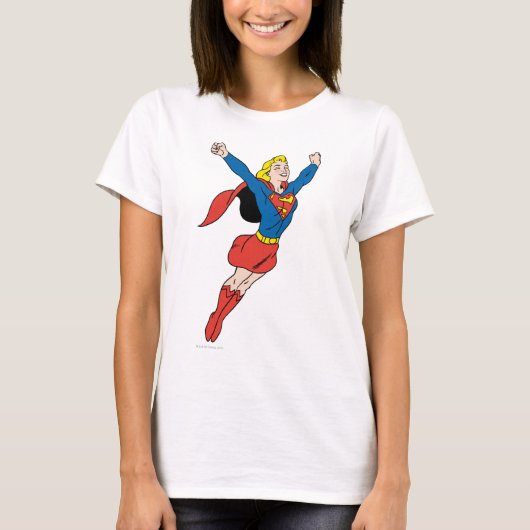 スーパーガールポーズ6 Tシャツ (正面)