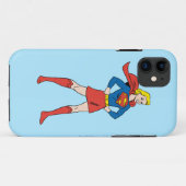 スーパーガールポーズ7 Case-Mate iPhoneケース (裏面(横))