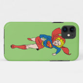 スーパーガールポーズ8 Case-Mate iPhoneケース (裏面(横))