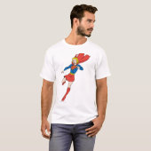 スーパーガールポーズ8 Tシャツ (正面フル)