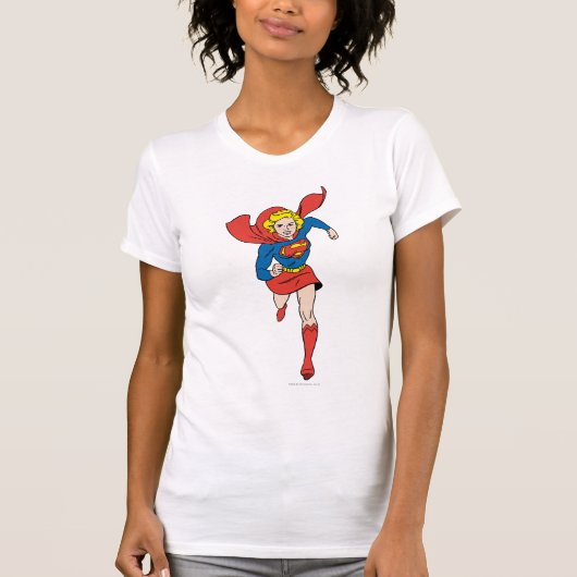 スーパーガールポーズ8 Tシャツ (正面)
