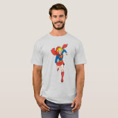 スーパーガールポーズ8 Tシャツ (正面フル)