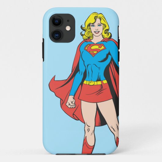 スーパーガールポーズ Case-Mate iPhoneケース (裏面)