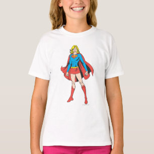 スーパーガールポーズ Tシャツ
