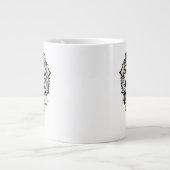 スーパーガールマンダラグラフィック ジャンボコーヒーマグカップ (正面)