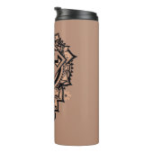 スーパーガールマンダラグラフィック タンブラー (回転右)