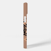 スーパーガールマンダラグラフィック Case-Mate iPhoneケース (裏面 / 右)