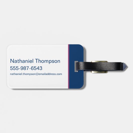 スーパーガールメトロポリススポーツ陸上競技グラフィック ラゲッジタグ (裏面横)