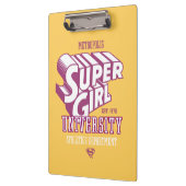 スーパーガールメトロポリス大学陸上競技部 クリップボード (左)