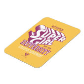 スーパーガールメトロポリス大学陸上競技部 マグネット (左側)