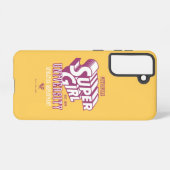 スーパーガールメトロポリス大学陸上競技部 SAMSUNG GALAXYケース (裏面横)