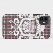 スーパーガールラブクレスト Case-Mate iPhoneケース (裏面(横))