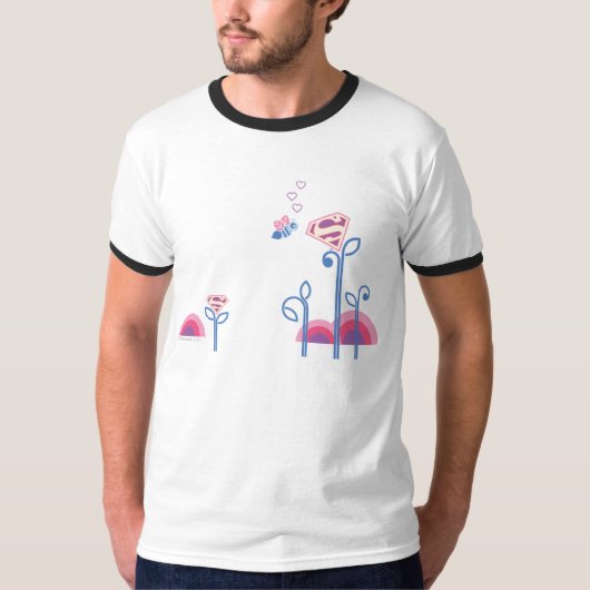 スーパーガールラブビー Tシャツ (正面)