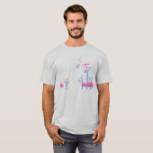 スーパーガールラブビー Tシャツ (正面フル)