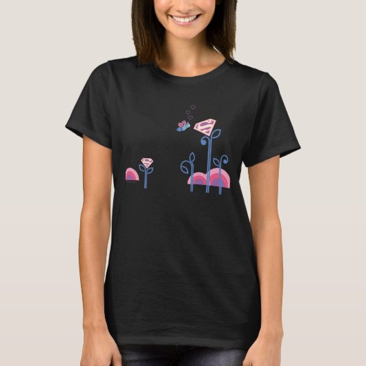 スーパーガールラブビー Tシャツ (正面)
