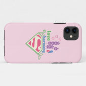 スーパーガールラブ&調和 Case-Mate iPhoneケース (裏面(横))