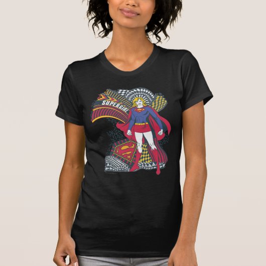 スーパーガールランダムワールド1 Tシャツ (正面)