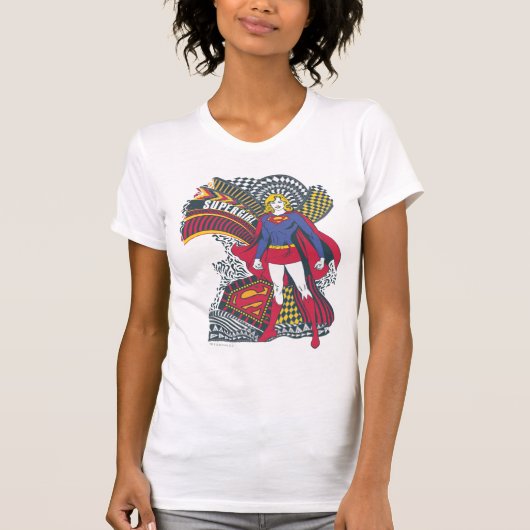 スーパーガールランダムワールド1 Tシャツ (正面)