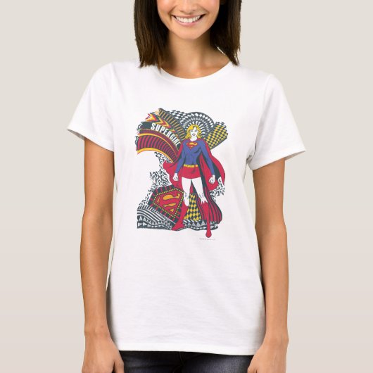 スーパーガールランダムワールド1 Tシャツ (正面)