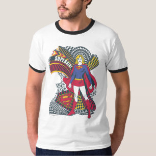 スーパーガールランダムワールド1 Tシャツ