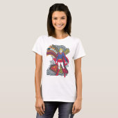 スーパーガールランダムワールド1 Tシャツ (正面フル)