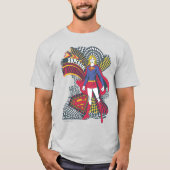 スーパーガールランダムワールド1 Tシャツ (正面)