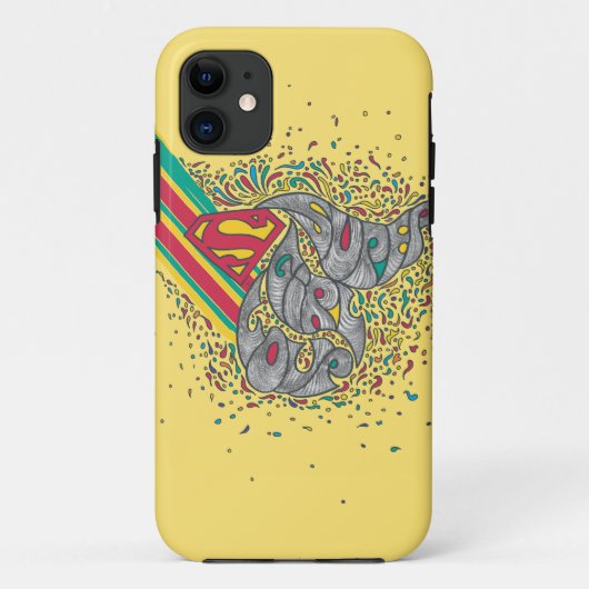 スーパーガールランダムワールド2 Case-Mate iPhoneケース (裏面)