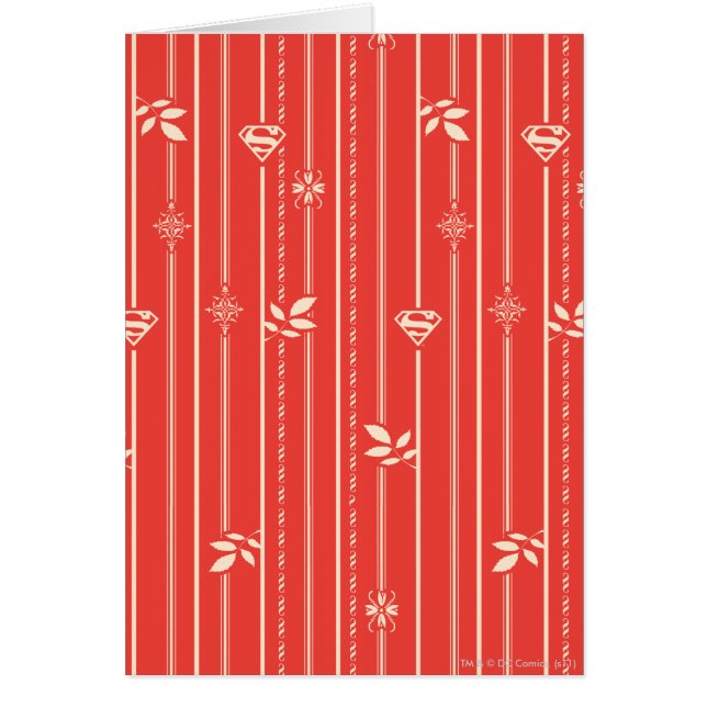 スーパーガールリーフパターン赤 (正面)