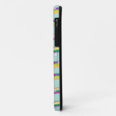 スーパーガールレインボーウェーブグリーン Case-Mate iPhoneケース (裏面/左)