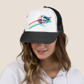 スーパーガールレインボーストライプズ キャップ (インサイチュ)