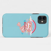 スーパーガールレインボー2 Case-Mate iPhoneケース (裏面(横))