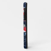 スーパーガールレッド、ホワイト、ブルー Case-Mate iPhoneケース (裏面/左)