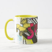 スーパーガールロゴザルクス マグカップ (左)