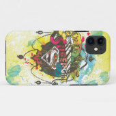 スーパーガールロゴザルクス Case-Mate iPhoneケース (裏面(横))