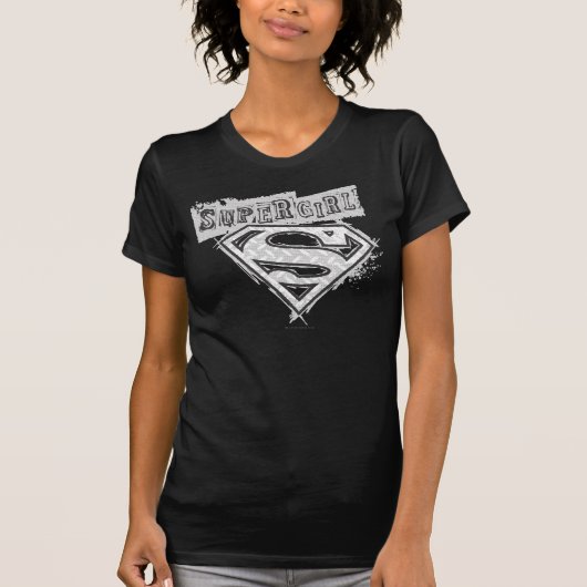 スーパーガールロゴ1 Tシャツ (正面)