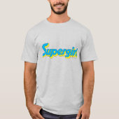 スーパーガールロゴ Tシャツ (正面)