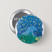 スーパーガールワンワールド 缶バッジ (正面&裏面)