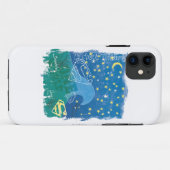スーパーガールワンワールド Case-Mate iPhoneケース (裏面(横))