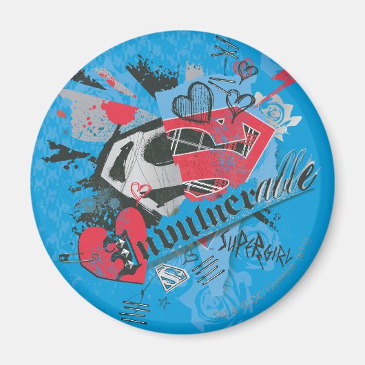 スーパーガール不死身 マグネット (正面)