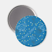 スーパーガール保護自然パターン マグネット (正面/裏面)